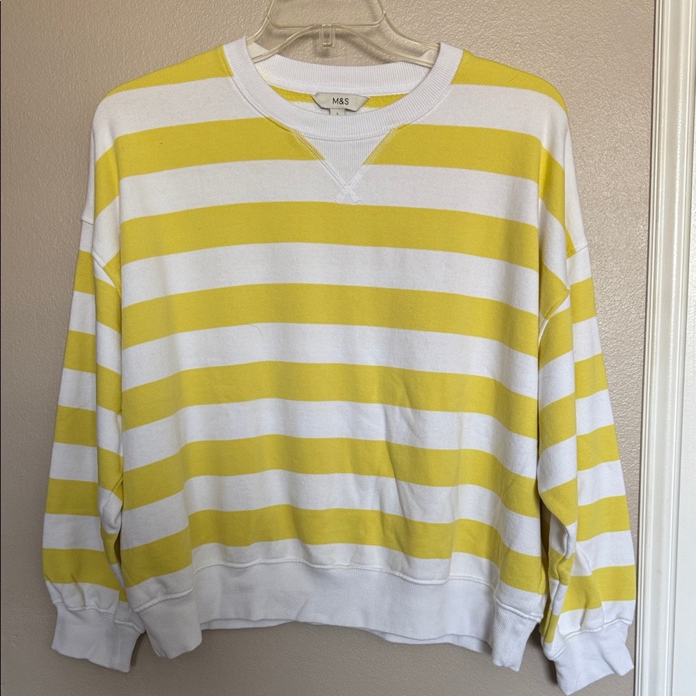 Women’s French Terry sweatshirt. M&S brand from the Uk
